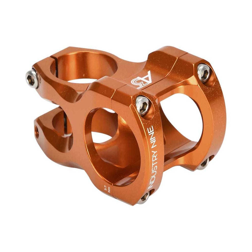 INDUSTRY NINE A35 Vorbau Orange — Hauptansicht auf weißem Hintergrund