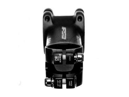 FSA AFTERBURNER Vorbau Aluminium -12° Schwarz — Draufsicht