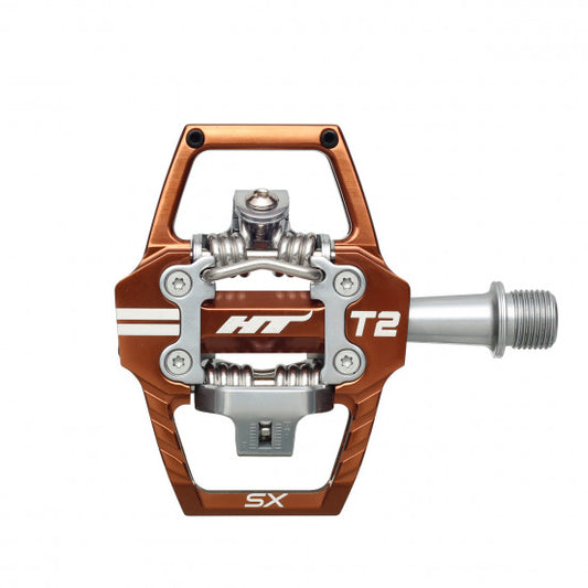 BMX-Pedale HT COMPONENTS T2 SX Bronze