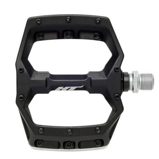 Pedale flach HT COMPONENTS Spider AF03 Schwarz
