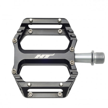 Plattformpedale BMX HT COMPONENTS AR09SX Schwarz