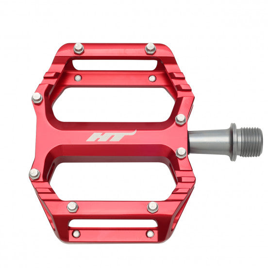 Pedale flach HT COMPONENTS AR09 Rot