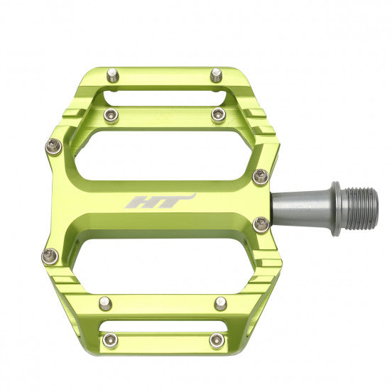 BMX-Flachpedale HT COMPONENTS AR09SX Grün