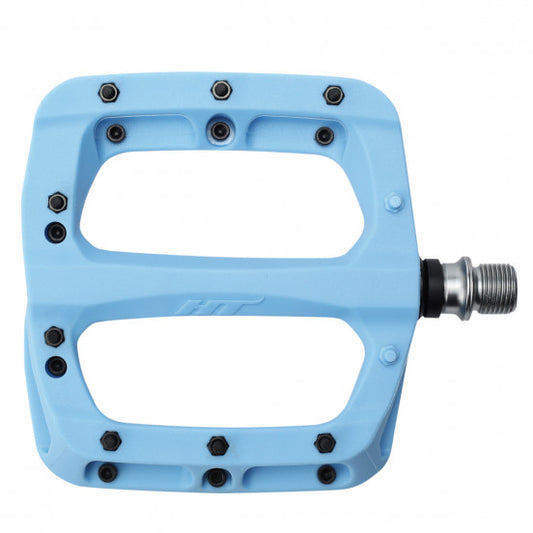 Pedale flach HT COMPONENTS NANO-P PA03A Blau