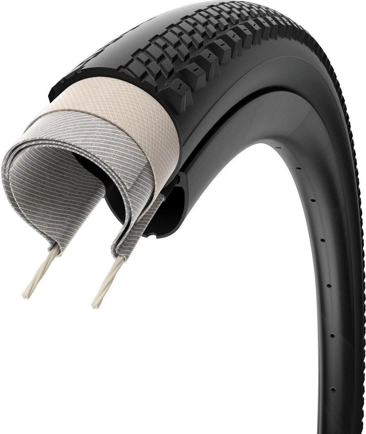 PIRELLI CINTURATO GRAVEL RH High Performance 700c Tubeless Ready Reifen, schwarz