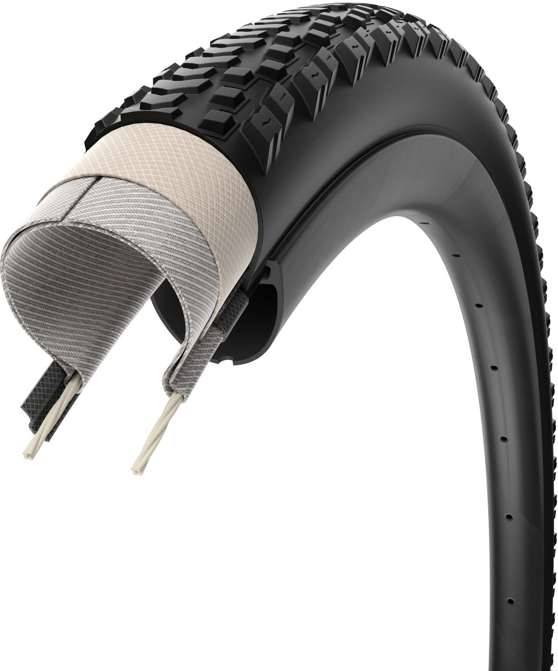 PIRELLI CINTURATO GRAVEL RM Performance 700c Tubeless Ready Reifen, schwarz