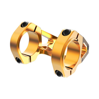 TITLE DM1 Vorbau Gold — Hauptansicht auf weißem Hintergrund