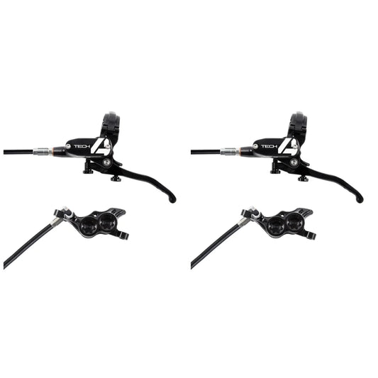 Paar Bremsen HOPE TECH 4 E4 Schwarz