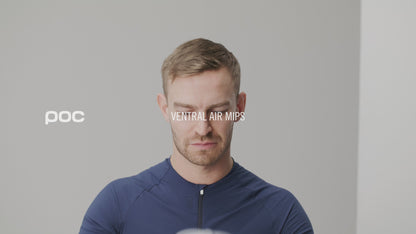 Rennrad-Helm POC VENTRAL AIR MIPS Weiß Matt