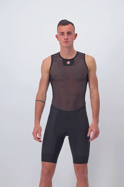 Unterwäsche CASTELLI CORE MESH 3 Ärmellos Schwarz