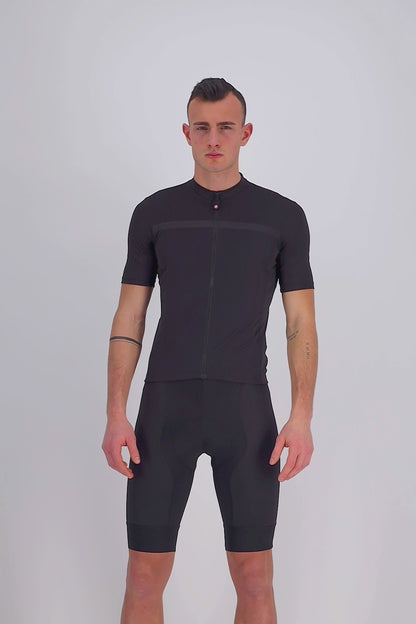 Trikot CASTELLI CLASSIFICA Kurzarm Schwarz