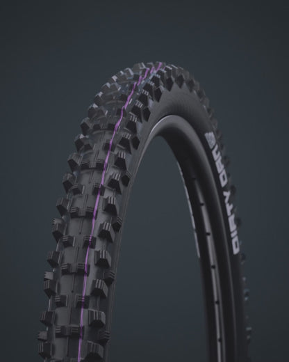 Reifen SCHWALBE DIRTY DAN 29x2.35 ADDIX ULTRASOFT SUPERDOWNHILL Tubeless Ready Faltbar Schwarz