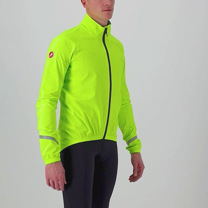 Jacke CASTELLI EMERGENCY 2 RAIN Gelb