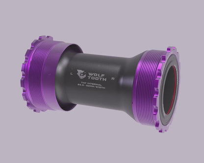 Tretlager WOLFTOOTH T47i Intern 29mm SRAM DUB Orange