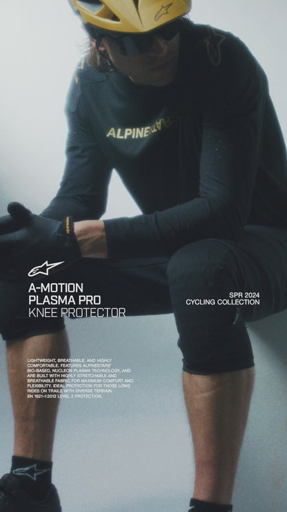 ALPINESTARS A-IMPACT PLASMA PRO Knieschützer Schwarz/Weiß