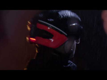 Rennradhelm POC OMNE BEACON MIPS Orange/Schwarz Matt