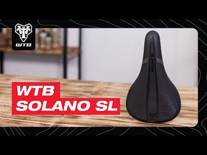 Sattel WTB SOLANO SL Wide 157mm Schienen Titan
