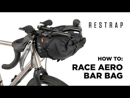 Lenkertasche RESTRAP RACE AERO BAR BAG 7L Schwarz