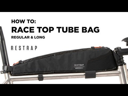 Rahmentasche RESTRAP RACE TOP TUBE BAG LONG 2 L Schwarz