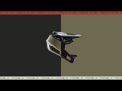FOX PROFRAME RS HEATSTACK MTB-Helm Gelb