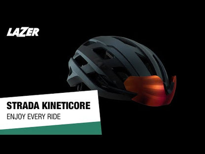 LAZER STRADA KINETICORE Straßenhelm Weiß Matt