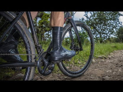 Überschuh VELOTOZE HAUTES 2.0 SUPER STRONG Schwarz/Weiß