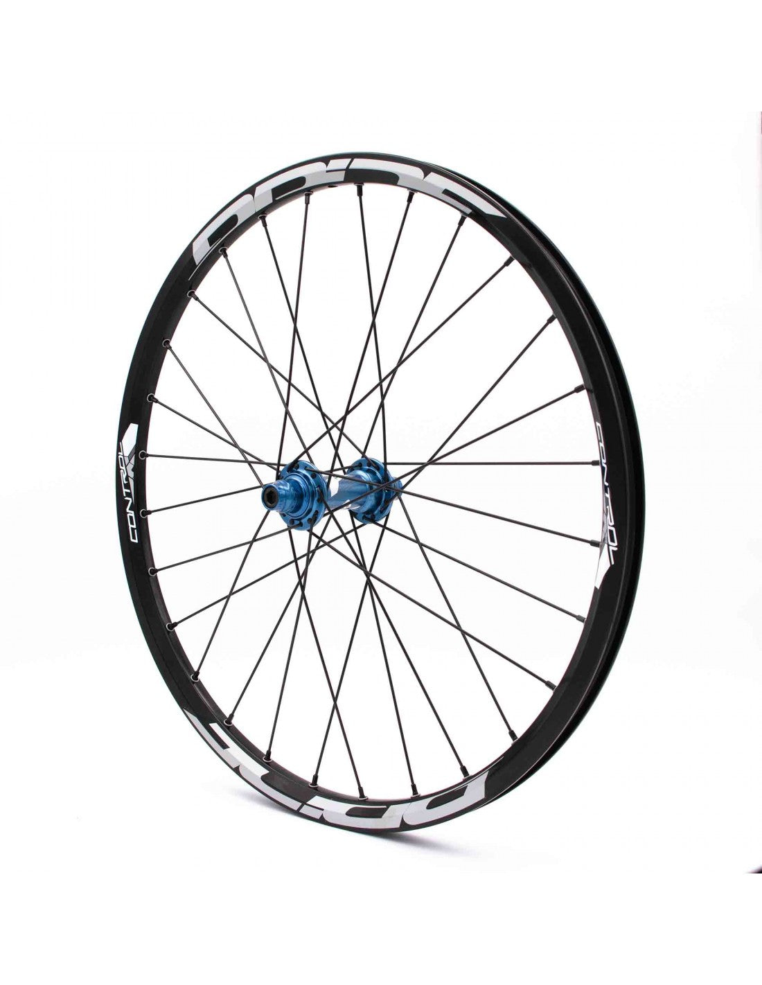 Laufradpaar PRIDE 20" (451mm) Control V1 Disc Achsen 10/10mm Blau