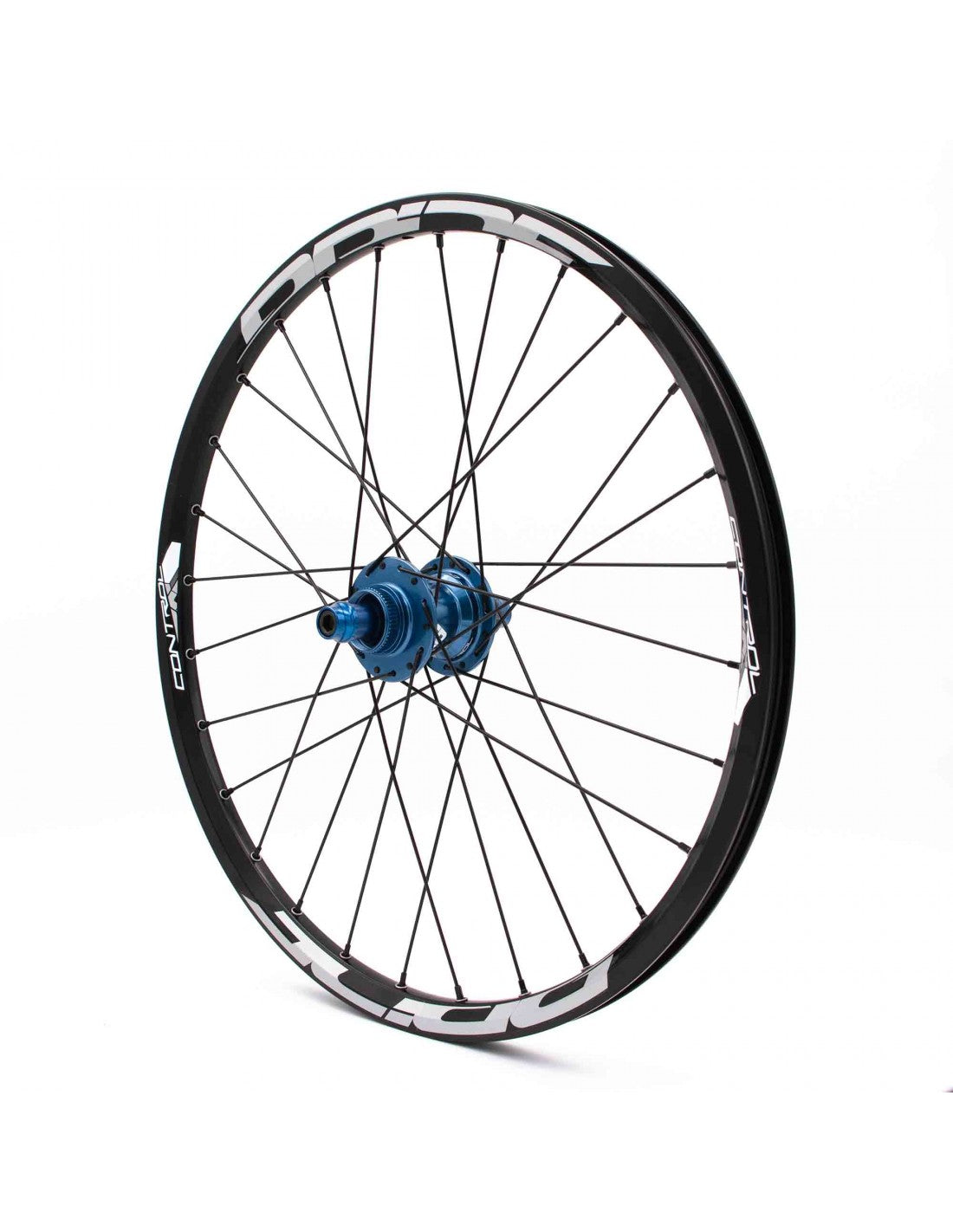 Laufradpaar PRIDE 20" (451mm) Control V1 Disc Achsen 10/10mm Blau