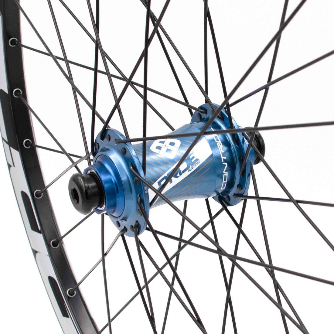 Laufradpaar PRIDE 24" (507mm) Control V1 Disc Achsen 20/10mm Blau