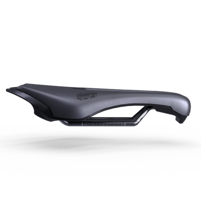 Sattel PRO TSA TT/Tri 1.2 STEALTH AERO 132mm Inox-Schienen Schwarz