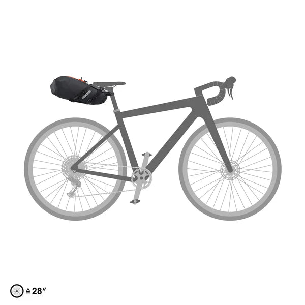 Satteltasche ORTLIEB SEAT PACK QR 7.5 L Schwarz