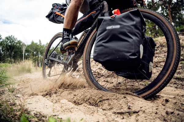 Paar ORTLIEB GRAVEL PACK 29 L Gepäckträgertaschen Schwarz