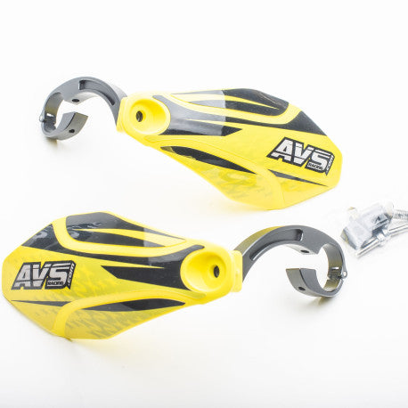 Handschutz AVS KIT DECO Alu-Pfote Gelb/Schwarz