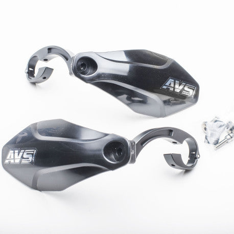 Handschutz AVS KIT DECO Alu-Lasche Schwarz