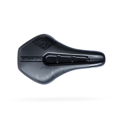 Sattel PRO STEALTH OFFROAD 142mm Inox-Schienen Schwarz