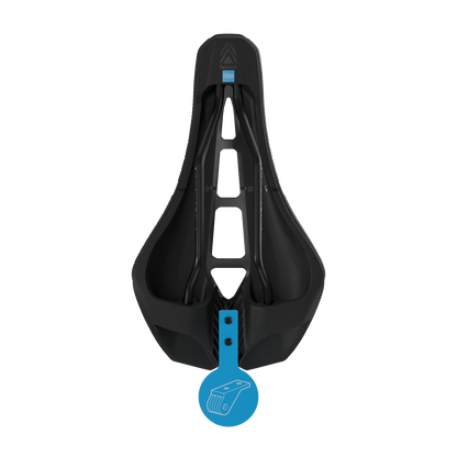 PRO STEALTH 3D PERFORMANCE Sattel 152mm Inox-Schienen Schwarz