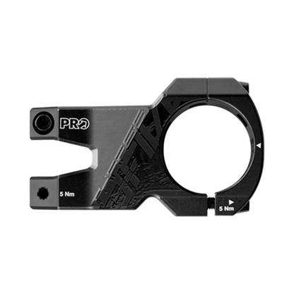 PRO THARSIS 3FIVE CNC Vorbau mit 0° — Seitenansicht auf weißem Hintergrund