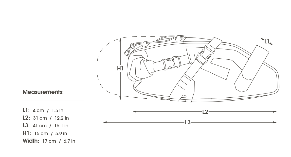 APIDURA EXPEIDITION SADDLE PACK 9 L Satteltasche Schwarz