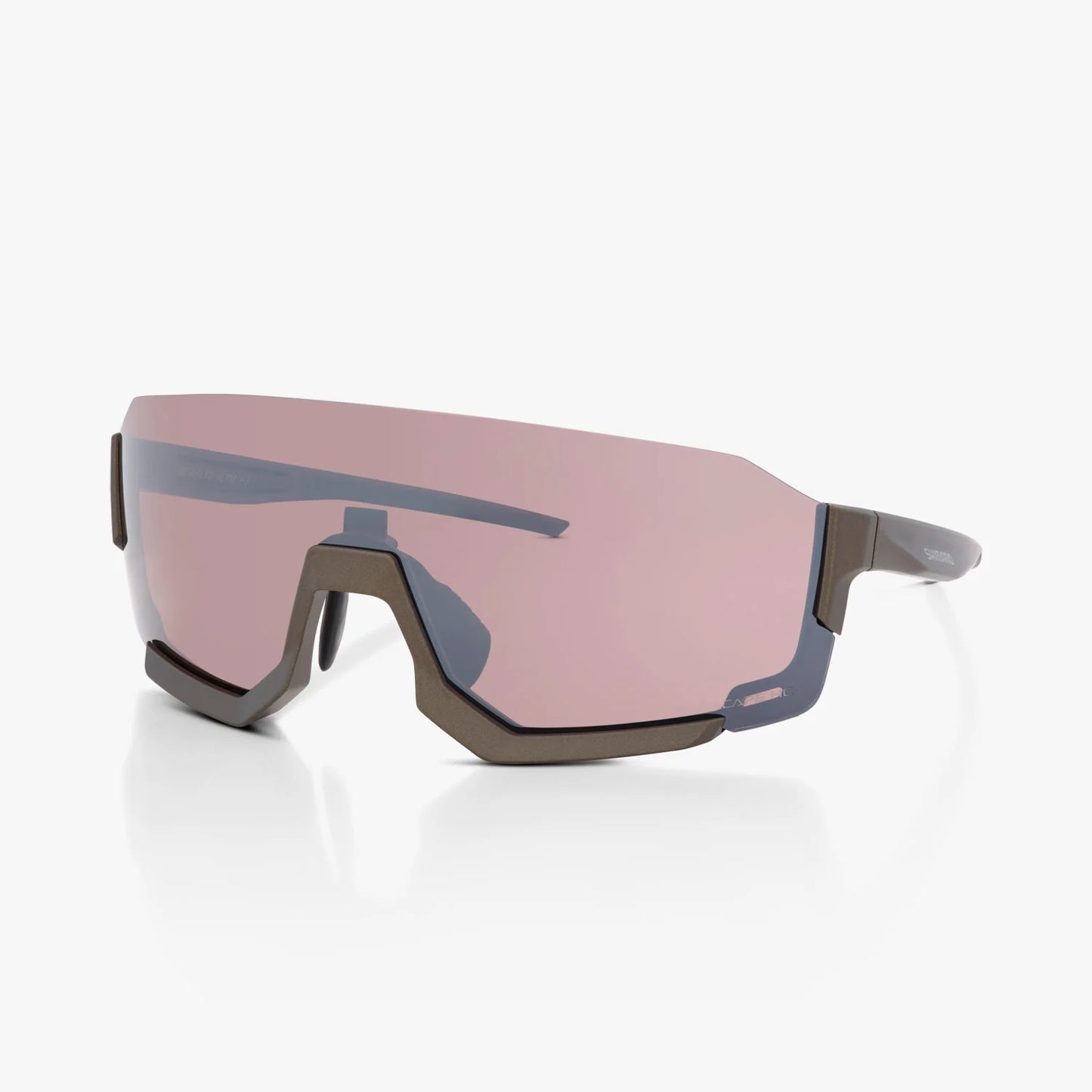 Brille SHIMANO AEROLITE CE-ARLT2 Grün Ridescape High Contrast Glas