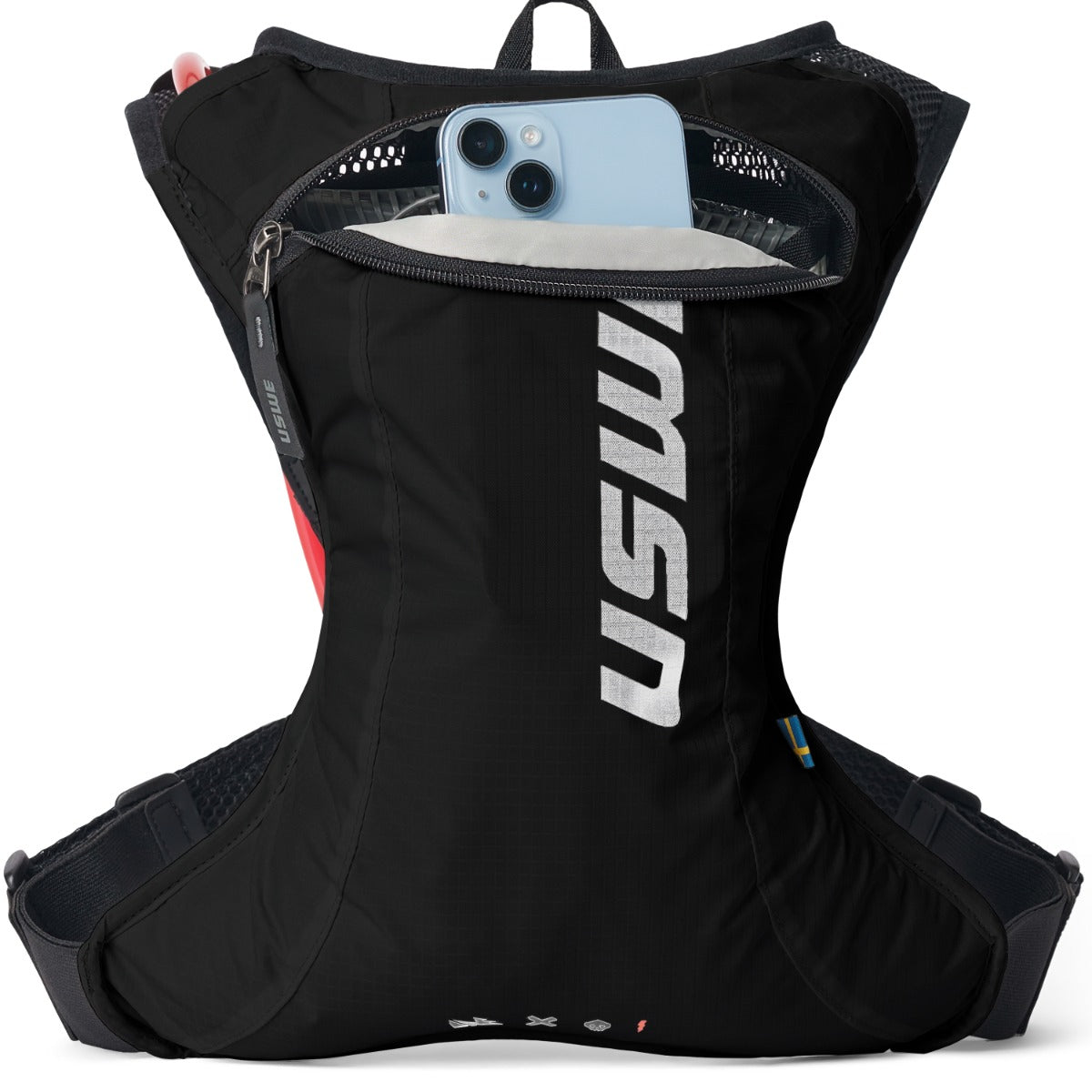 USWE RACE 2.0 2 L Trinkrucksack Schwarz