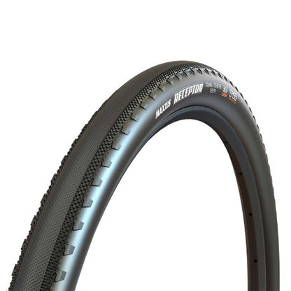 Reifen MAXXIS RECEPTOR 700x40c Dual Exo Tubeless Ready Faltbar Schwarz