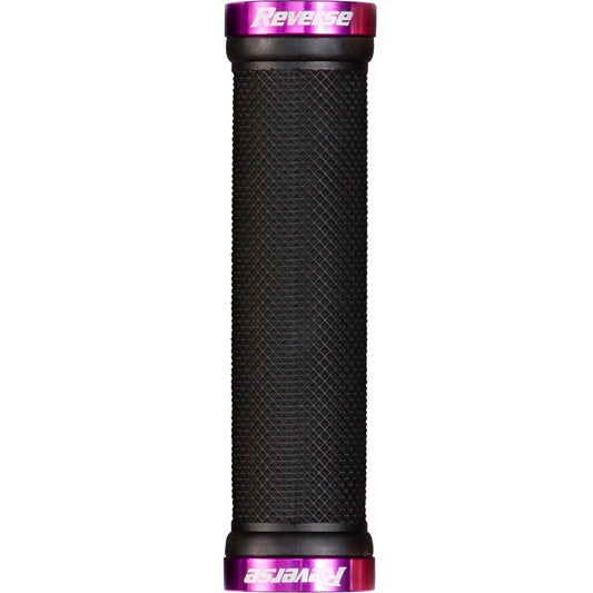 REVERSE COMPONENTS CLASSIC Lock-On-Griffe Schwarz/Violett