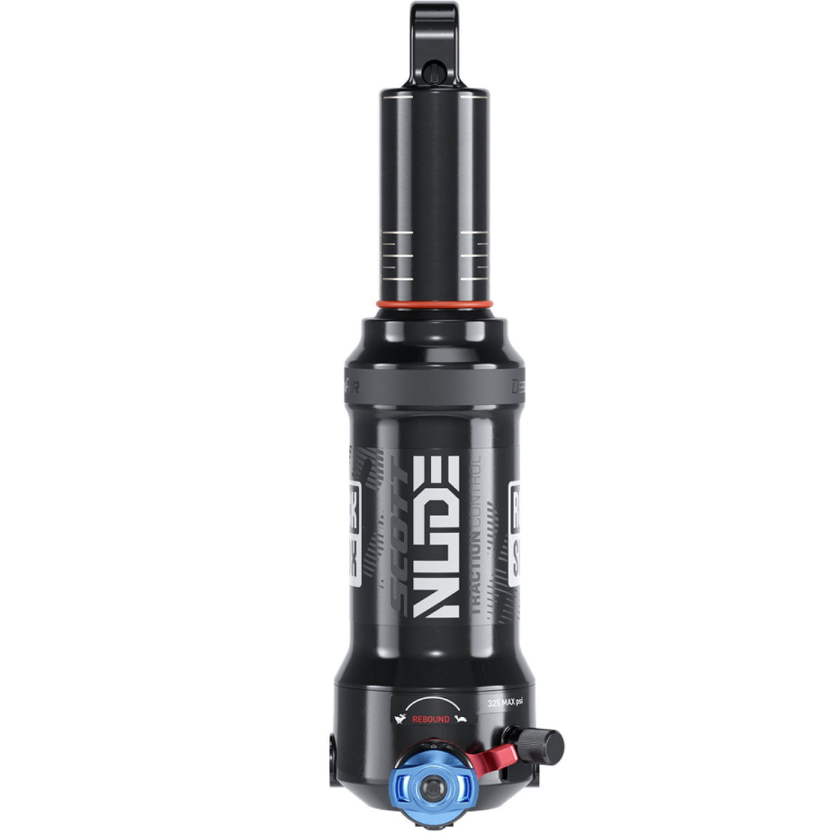 ROCKSHOX DELUXE NUDE RLC3 DEBONAIR Dämpfer, 1 Token/1 Token Sealhead Mid Reb/Mid Comp für Scott Spark/Genius