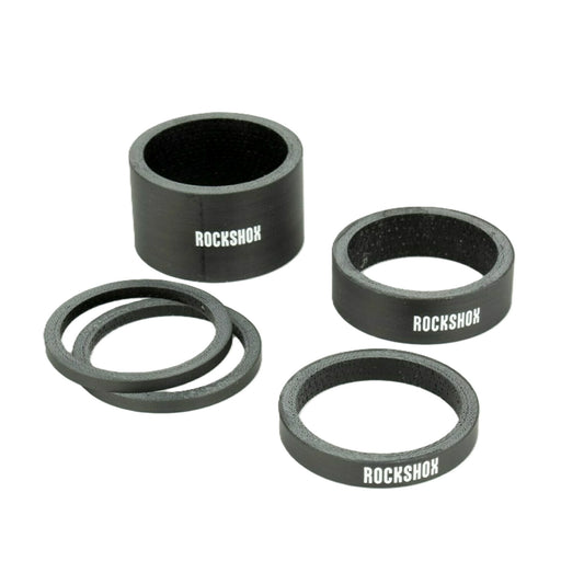 ROCKSHOX UD Carbon-Distanzstück-Set 1"1/8, schwarz