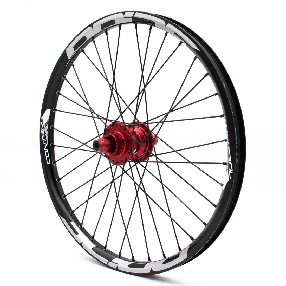 Laufrad-Paar PRIDE 20" (406mm) Control V1 Disc Achsen 20/10mm Rot