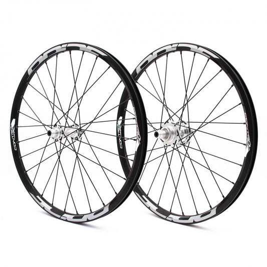 Laufradsatz PRIDE 20" (451mm) Control V2 Disc Achsen 10/15mm Polish