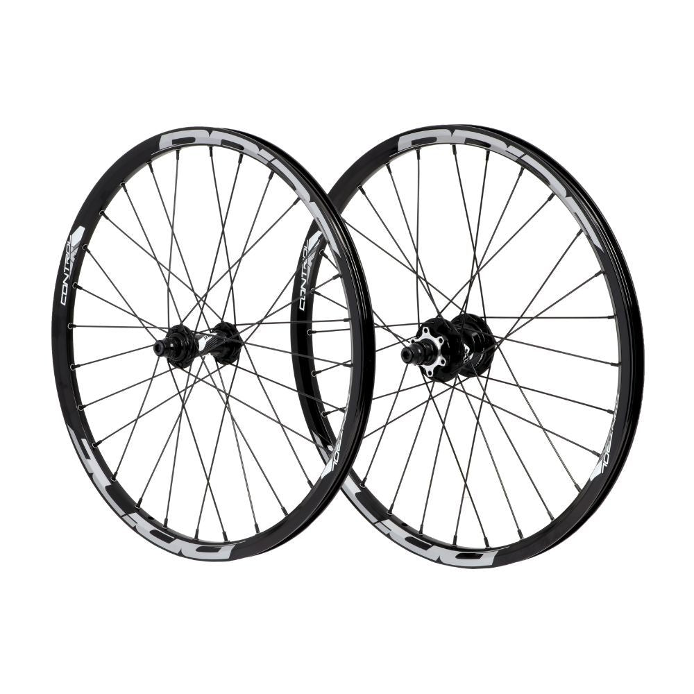 Laufradsatz PRIDE 20" (451mm) Control V2 Disc Achsen 10/10mm Schwarz