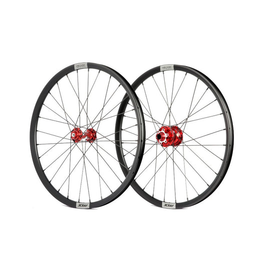 Laufradsatz PRIDE 20" (451mm) Control V2 Disc Helium M21 Achsen 10/15mm Rot