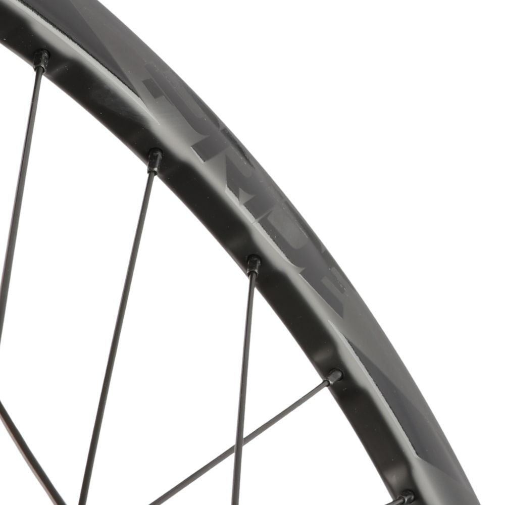 Laufradsatz PRIDE 20" (451mm) Carbon Wave Matt Weiß Fusion Disc Achsen 10/10mm Schwarz/Weiß