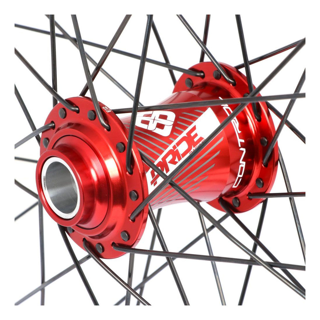 Laufradsatz PRIDE 24" (507mm) Control V1 Disc Achsen 20/10mm Rot